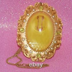 1967 Mattel African American Black Liddle Kiddle LUCKY LOCKET + chain LOIS Doll