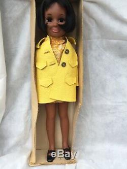 1969 Ideal Crissy Family Tressy Doll Black African American in Box PLEASE READ