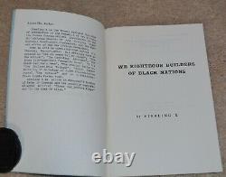 1971 African American Black Nationalist Republic Of New Africa Poetry Sterling X