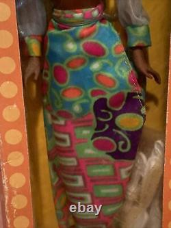 1974 Mattel 7291 Quick Curl Cara AA Black Barbie Friend box wear NRFB NIB