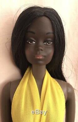 1975 MALIBU CHRISTIE AA Black Barbie Doll with Original Swimsuit MINTY! #7745