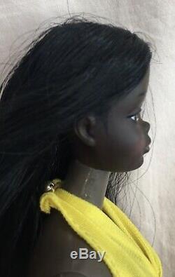 1975 MALIBU CHRISTIE AA Black Barbie Doll with Original Swimsuit MINTY! #7745