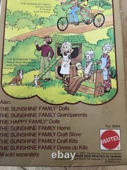 1975 Mattel Happy Family Grandparents Doll Set African American Black Rare