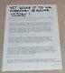 1977 African American Black Nationalist Republic Of New Africa Handbill Al Huss