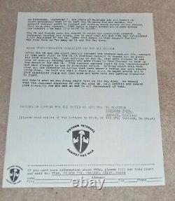 1977 African American Black Nationalist Republic Of New Africa Handbill Al Huss