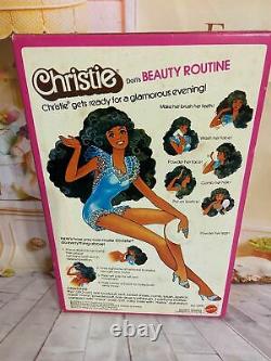 1979 Barbie Christie Beauty Secrets Doll Mattel #1295 African American VHTF