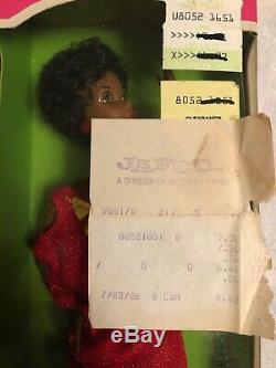 1979 NRFB First Black Barbies with Original Purchase Receipt From 1982 SUPER RARE