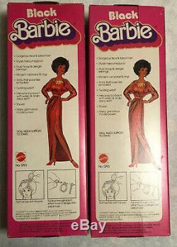 1979 NRFB First Black Barbies with Original Purchase Receipt From 1982 SUPER RARE