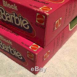 1979 NRFB First Black Barbies with Original Purchase Receipt From 1982 SUPER RARE