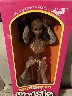 1980 Golden Dream Christie 3249 Mattel African American Black Barbie Doll