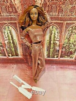 1980 Golden Dream Christie Barbie Doll face AA Black Vintage Mattel HTF