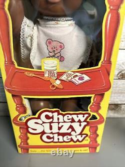 1980 Vintage Ideal Chew Suzy Chew 14-Inch Baby Doll NEW African American Black