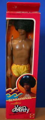 1981 Black Malibu Ken NRFB 1st AA African American Ken Vintage Barbie Superstar