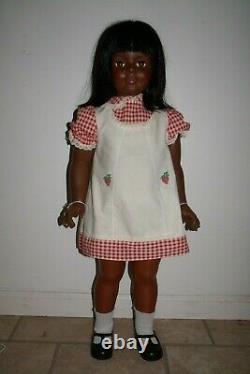 1981 Ideal 35 Patti Play Pal Doll, African American, Black Hair, Orig. Clothes
