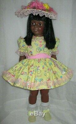 1981 Ideal 35 Patti Playpal Doll African American, Black Hair, Brown Eyes