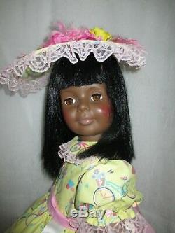 1981 Ideal 35 Patti Playpal Doll African American, Black Hair, Brown Eyes