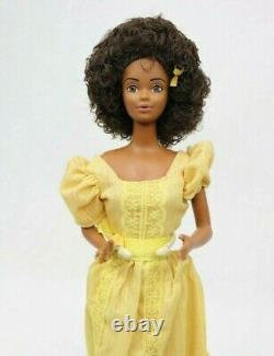 1981 Magic Curl Christie BARBIE African American / Black Mattel #3989 Vintage