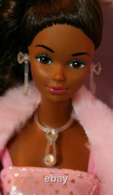 1981 PINK & PRETTY CHRISTIE NRFB Superstar era Black Barbie friend AA Vintage