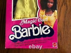 1981 RARE Vintage Magic Curl Barbie (African American) Doll #3989 NIB