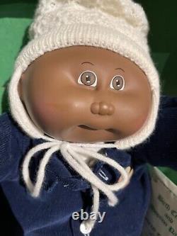 1982 Rare Cabbage Patch Kids Signed Doll African American Black Original Box