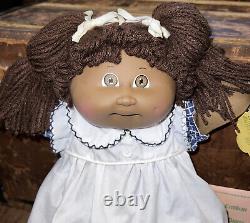 1983 Black African American Cabbage Patch Kid Xavier Roberts Yarn Hair -Coleco