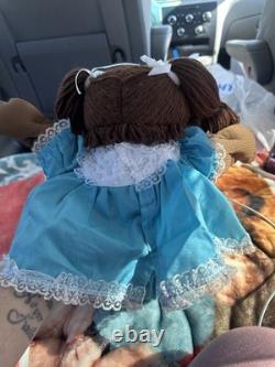 1983 Cabbage Patch Kids African American Black Double Ponytails OK Tag Original