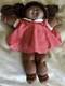 1983 Cabbage Patch Kids African American Black Girl Doll Yarn Hair Dimple