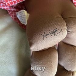 1983 Cabbage Patch Kids African American Black Girl Doll Yarn Hair Dimple