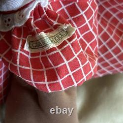 1983 Cabbage Patch Kids African American Black Girl Doll Yarn Hair Dimple