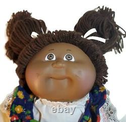1983 First Edition Black African American Cabbage Patch Girl Doll Xavier Roberts