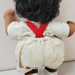 1986 US Mattel My Child Doll African-American AA BOY in Original Outfit