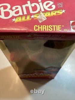 1989 Barbie all stars Christie Doll African-American Black 9352 Vintage NRFB