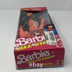 1989 Barbie all stars Christie Doll African-American Black 9352 Vintage NRFB
