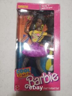 1989 Cool Times CHRISTIE African American Black Barbie Doll Mattel 3217