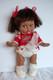 1990s Vtg Galoob Baby Face SO SURPRISED SUZIE #2 Black/African American Doll (X)