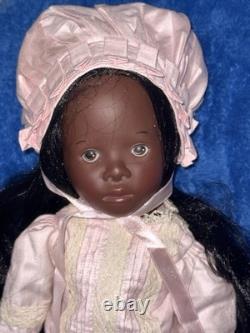 1991 Gotz Joy Doll Sylvia Natterer 18 Vinyl W Germany African American Black