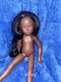 1991 Gotz Joy Doll Sylvia Natterer 18 Vinyl W Germany African American Black