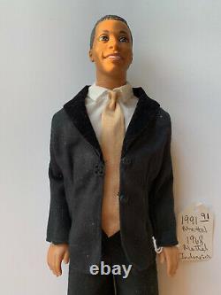 1991 Jamal Black Suit African American Friend of Ken & Barbie Mattel (Vintage)
