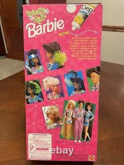 1991 Totally Hair Barbie Doll New African American Black Barbie 5948