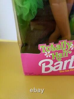 1991 Totally Hair Barbie Doll New African American Box Black Barbie 5948 New