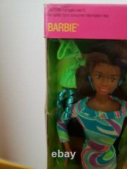 1991 Totally Hair Barbie Doll New African American Box Black Barbie 5948 New