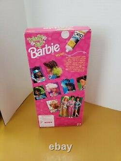 1991 Totally Hair Barbie Doll New African American Box Black Barbie 5948 New