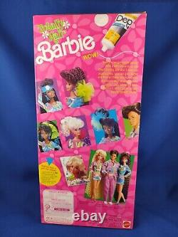 1991 Totally Hair Christie Barbie In Original Box