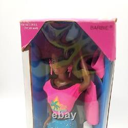 1993 Mattel Glitter Hair Barbie Doll African American #11332 NRFB