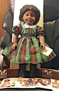 1993 Pleasant Company American Girl Addy AA Doll in Christmas Dress with Box