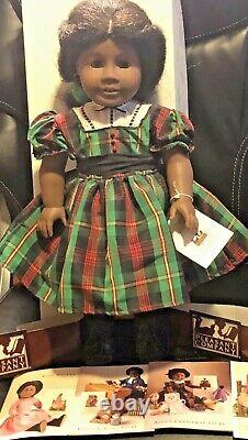 1993 Pleasant Company American Girl Addy AA Doll in Christmas Dress with Box