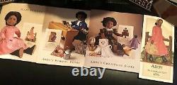 1993 Pleasant Company American Girl Addy AA Doll in Christmas Dress with Box