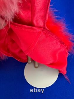 1994 Black African American Candi Couture Doll Helena Hamilton Barbie Red Dress