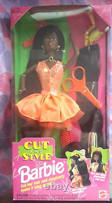 1994 Mattel African American Cut and Style Barbie #12642 NIB