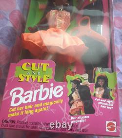 1994 Mattel African American Cut and Style Barbie #12642 NIB